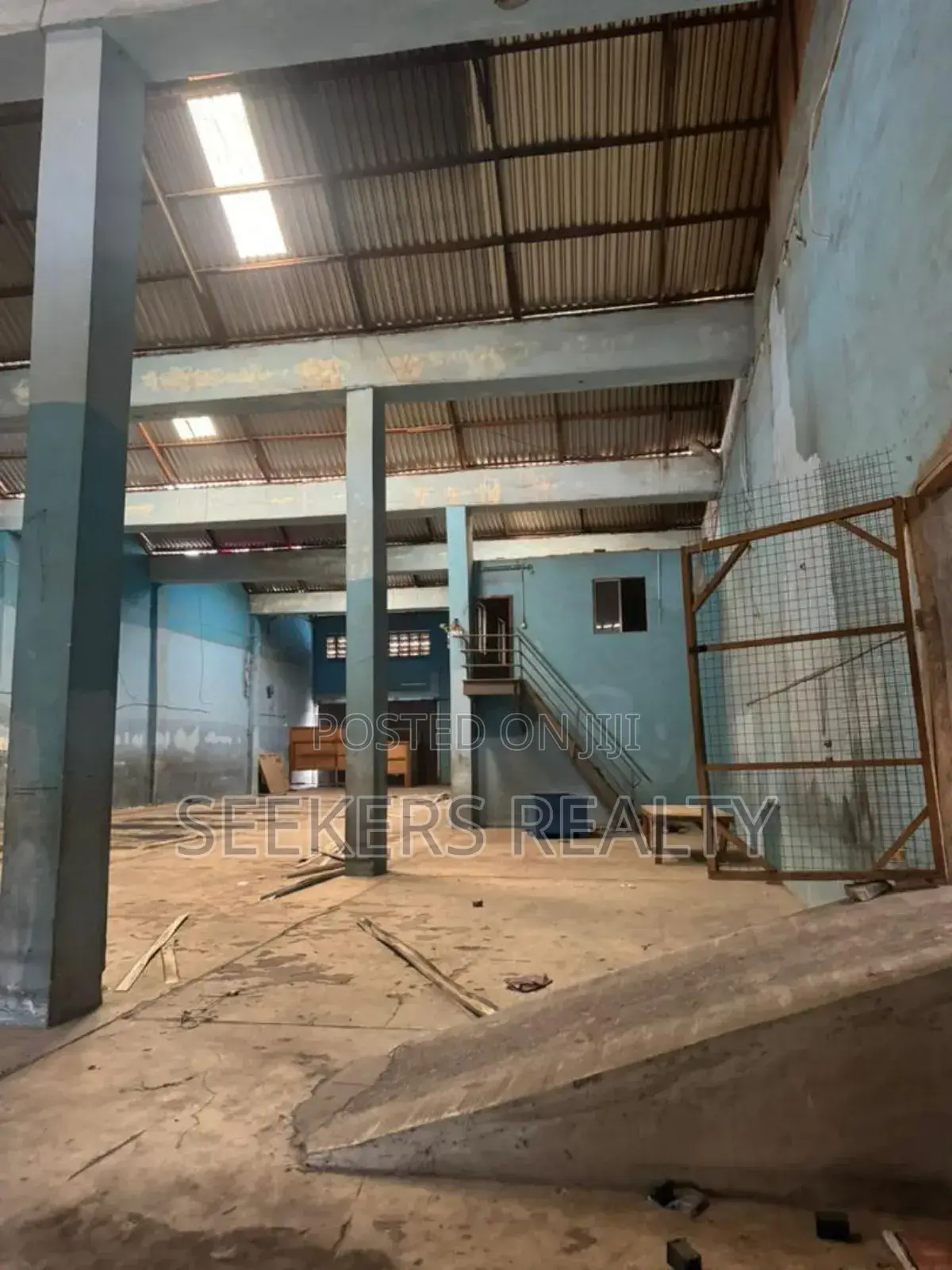A 700 Square Meters Warehouse for Rent at Achimota