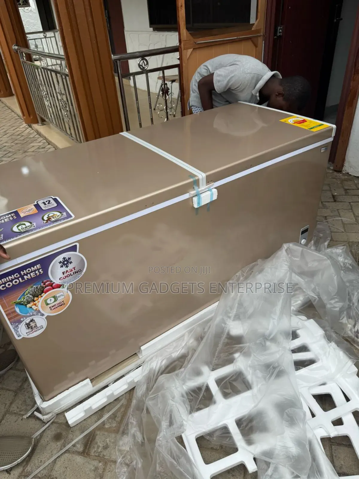 Nasco 545-LTRS Chest Freezer Nas-800fl-Dd Gold Colour
