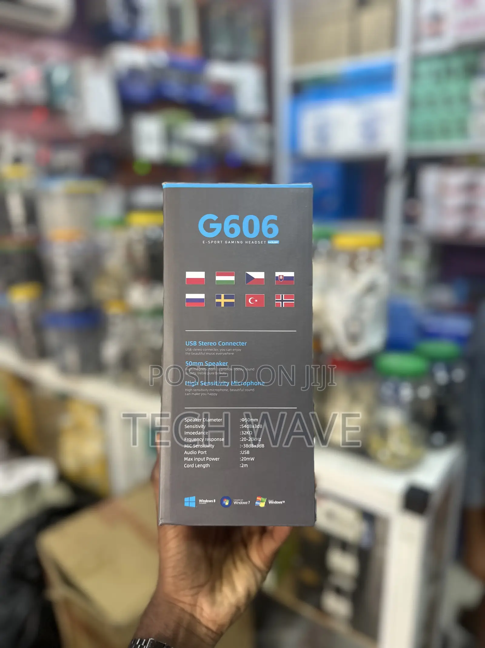 G606 Gaming Headset With Microphone