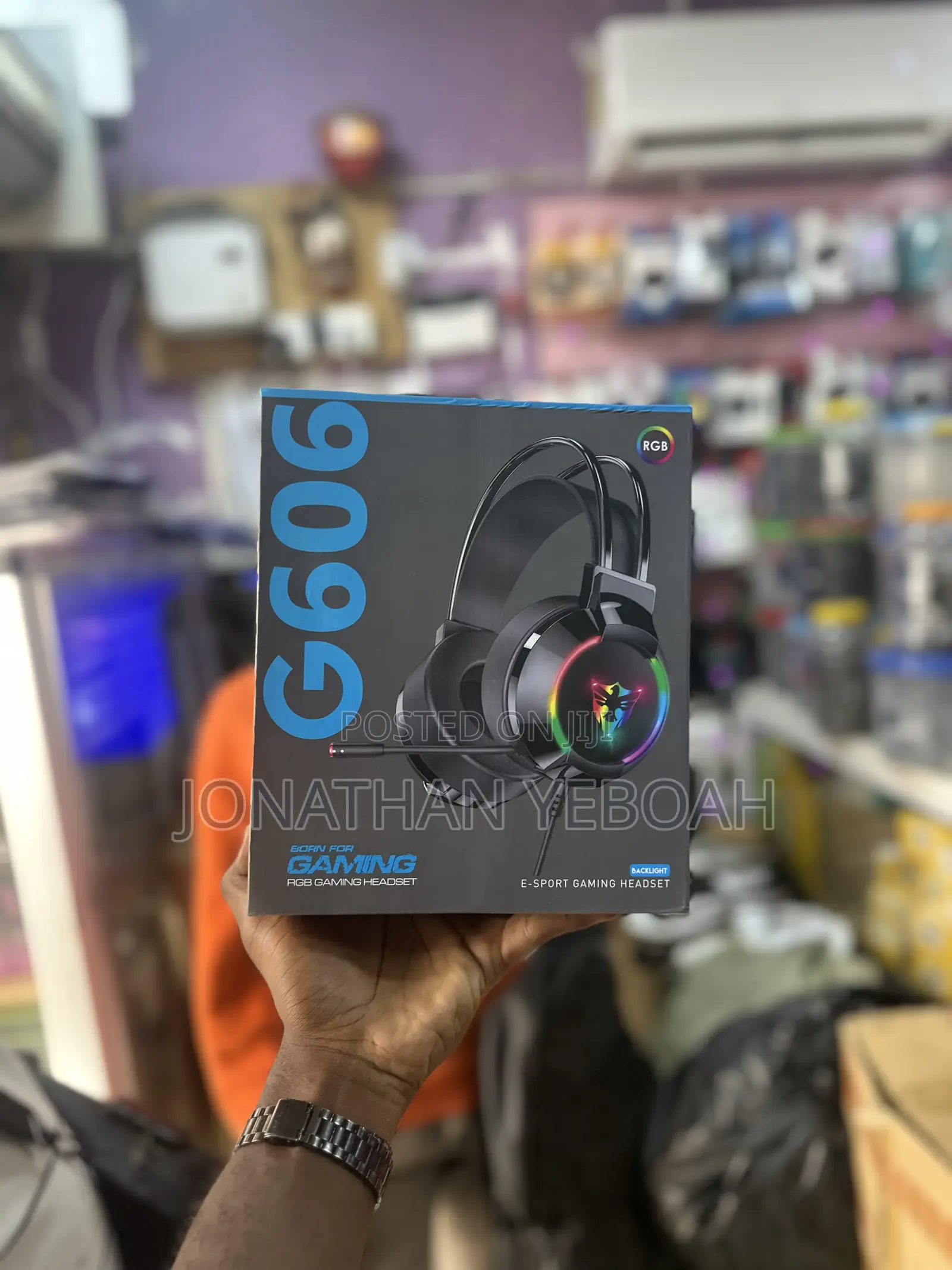 Gaming Headset With Microphone