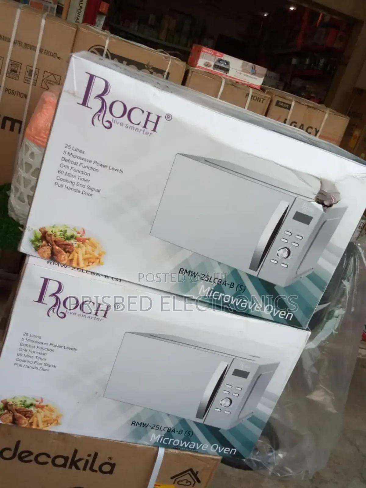 Roch Durable Microwave Oven With Grill
