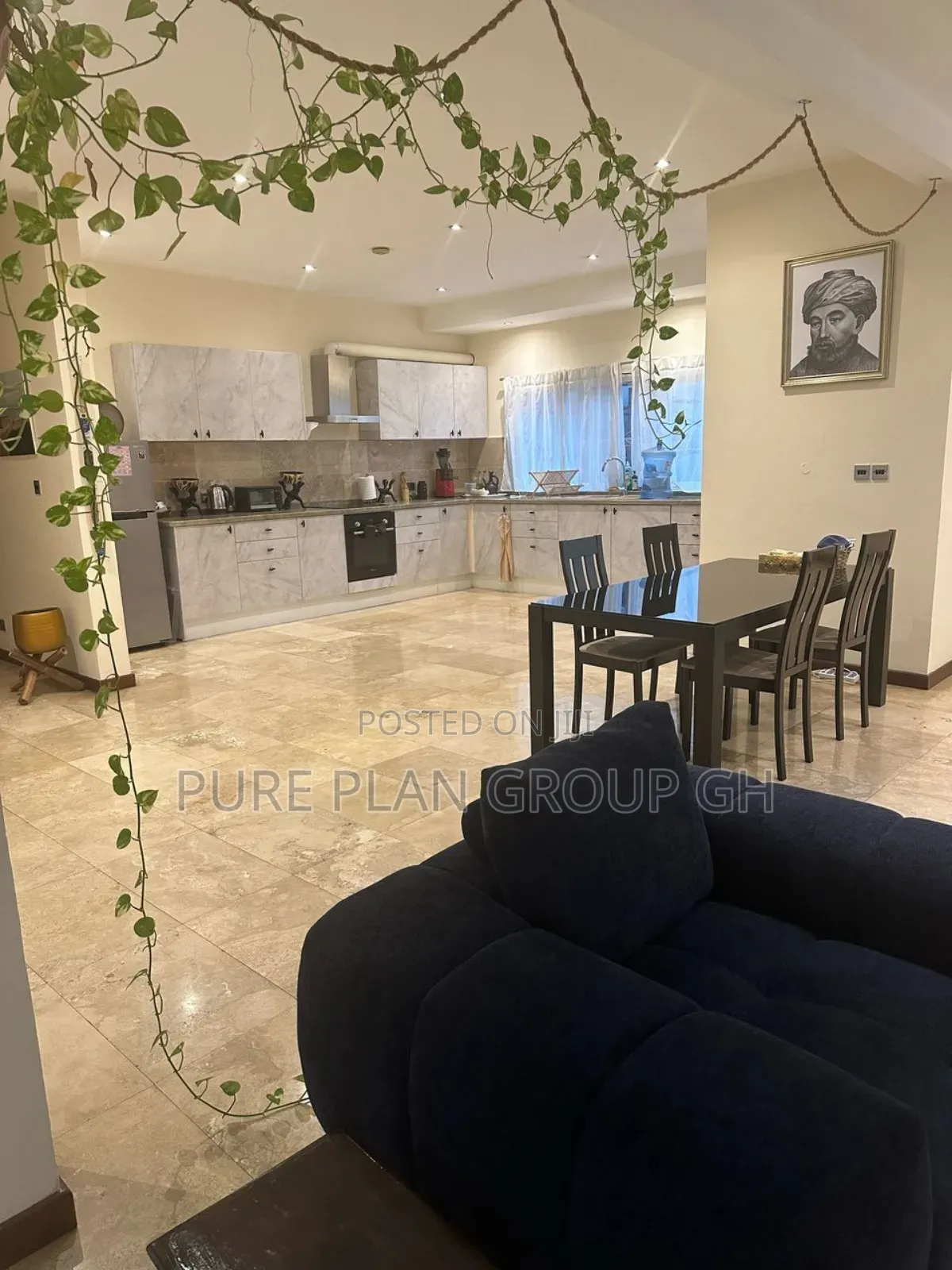 Furnished 3bdrm Apartment in Dzorwulu for rent
