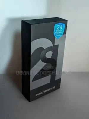 New Samsung Galaxy S21 Ultra 5G 256 GB Gold