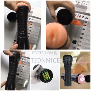 Lbq 3d Vaginal Male Masturbation Cup Soft Sucking Cup