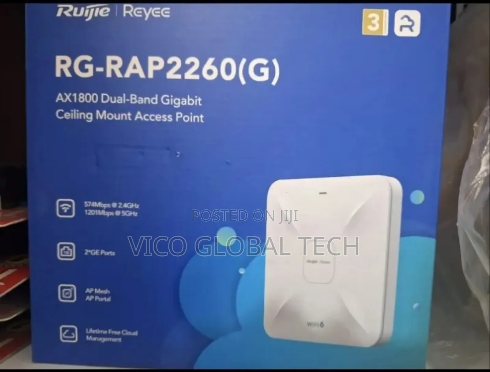 Ruijie Rg-Rap2260(G) Ceiling Mount Access Point