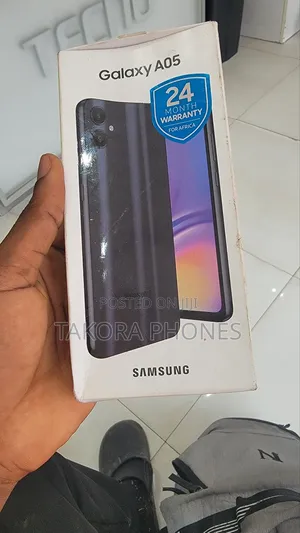 New Samsung Galaxy A05 64 GB Black