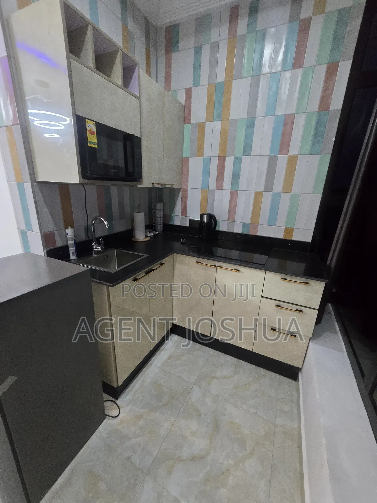 Furnished 1bdrm Apartment in Manet, Spintex for rent