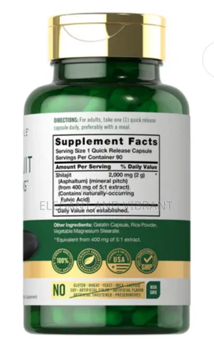Shilajit 2000mg | 90 Capsules