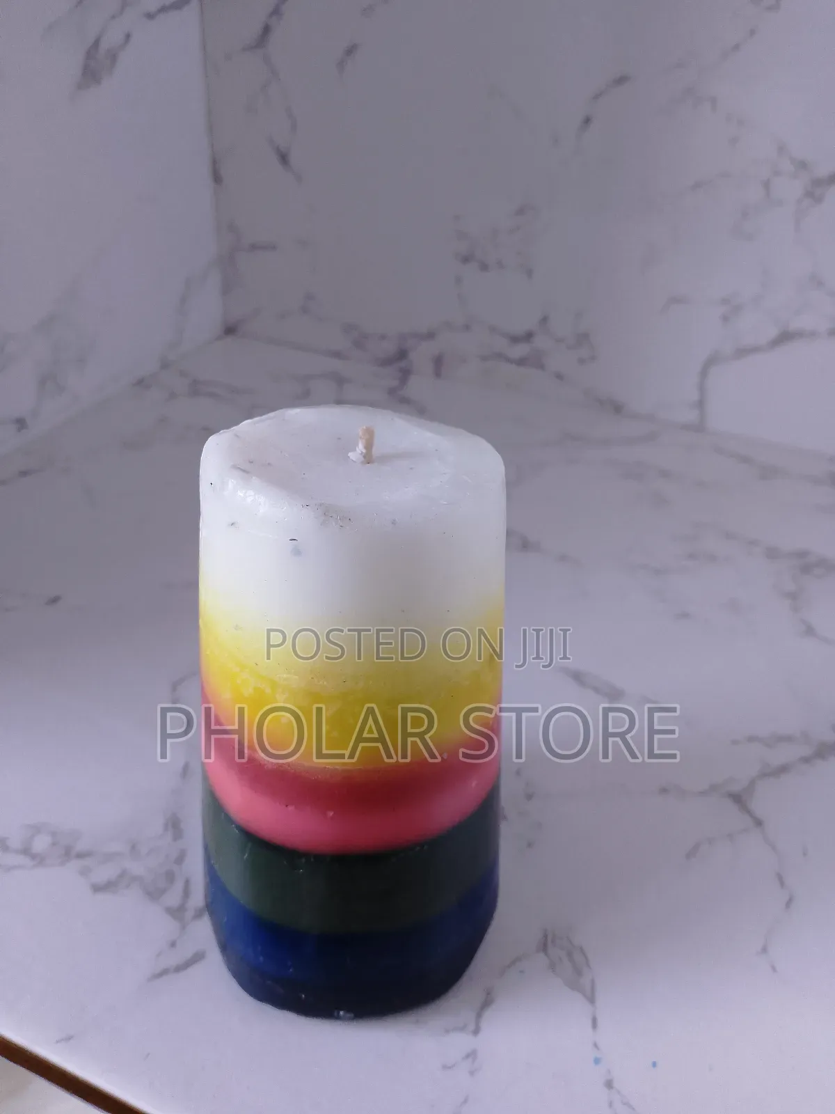 Rainbow Candle