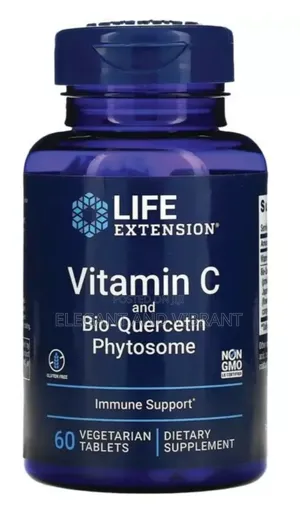 Vitamin C, Bio-quercetin Phytosome 60 Tab, Immune Support