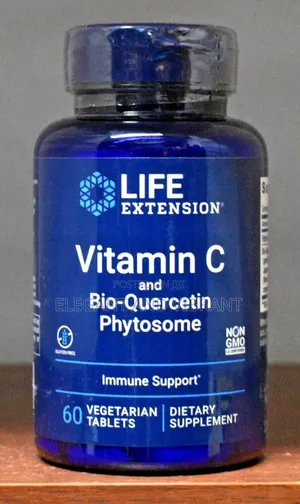 Vitamin C, Bio-quercetin Phytosome 60 Tab, Immune Support