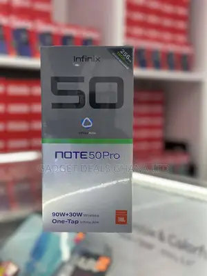 New Infinix Note 50 Pro 256 GB Black