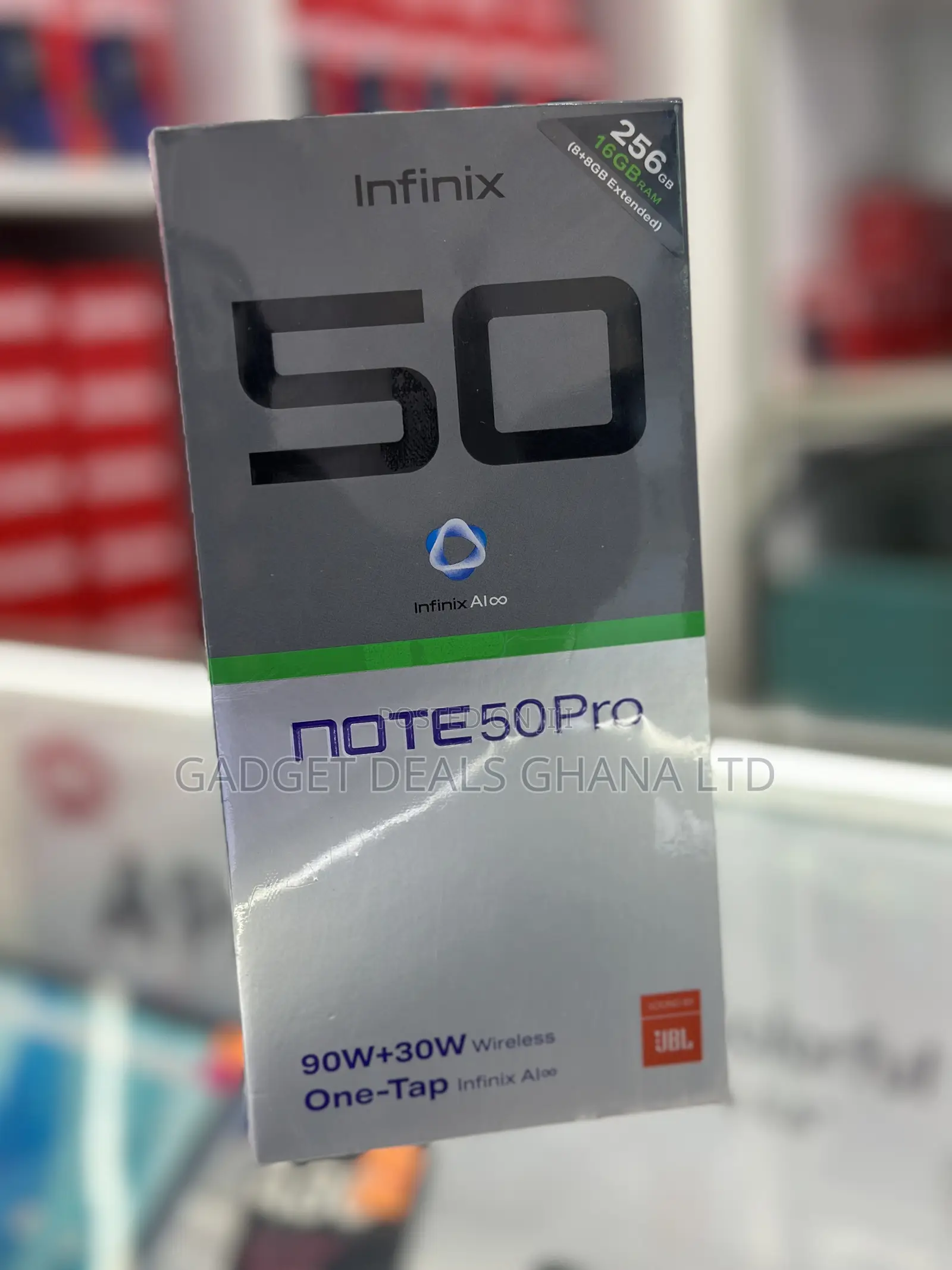New Infinix Note 50 Pro 256 GB Black