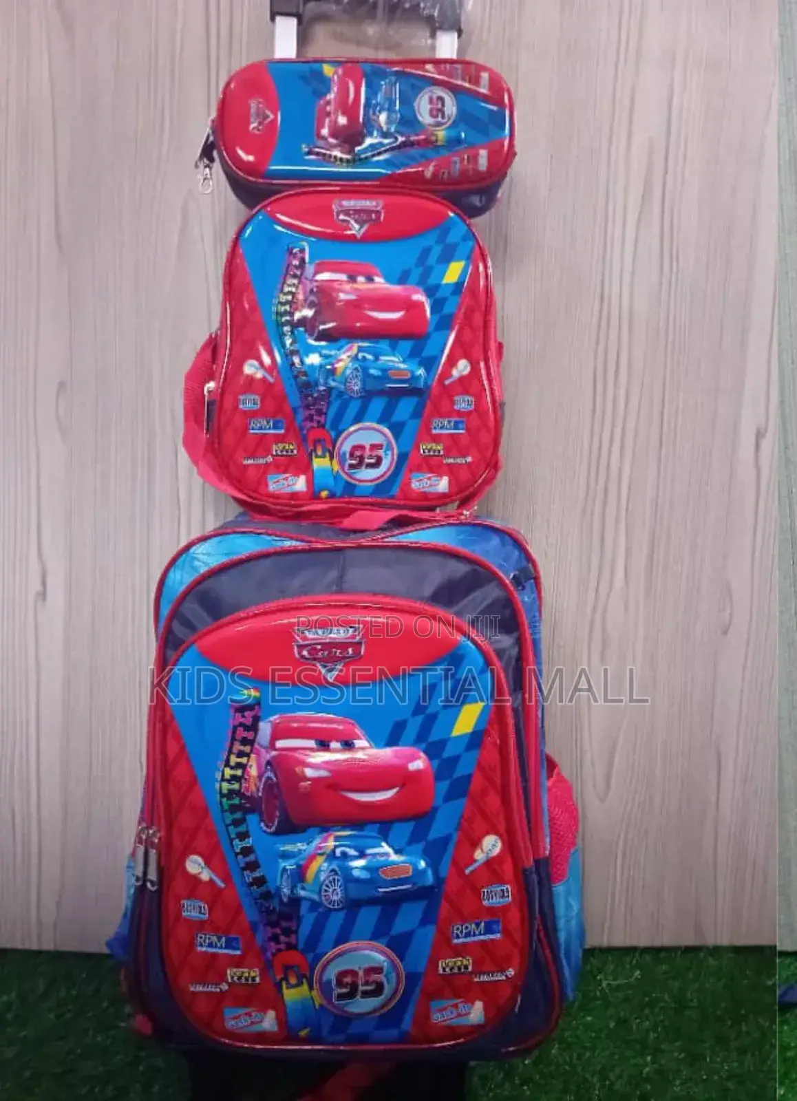 3 N1 Trolley School Bag for Kids