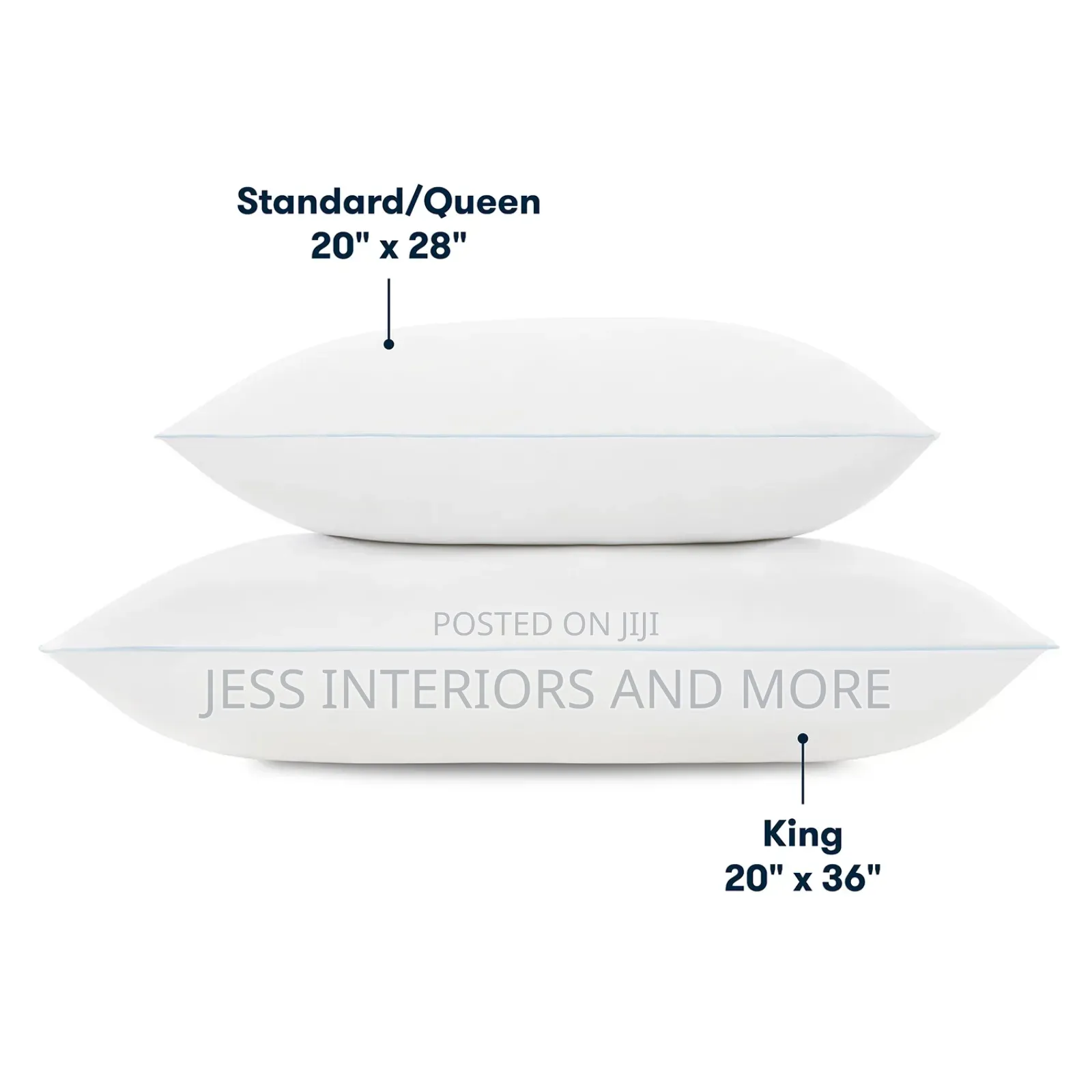Pillow (Serta Comfy Sleep 2 Pack Assorted Sizes)