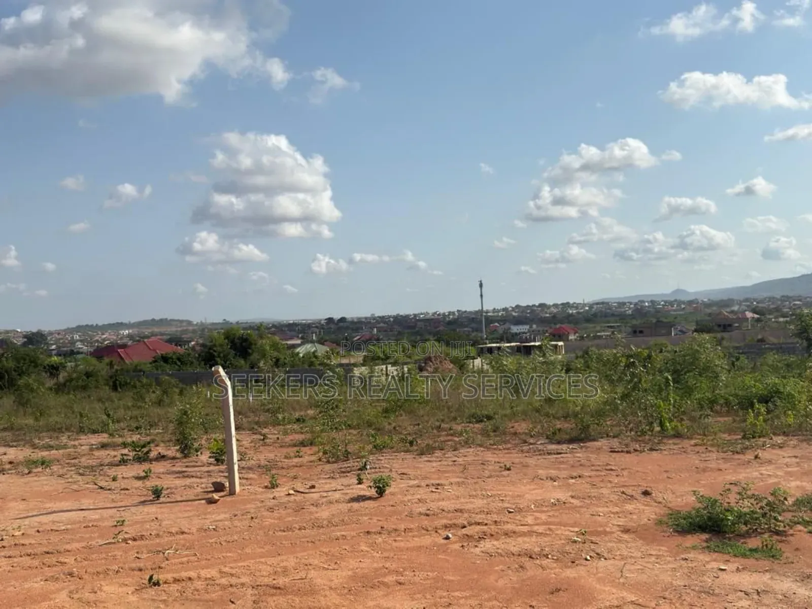 Acres of Demarced Tiled Land for Sale at Oyibi