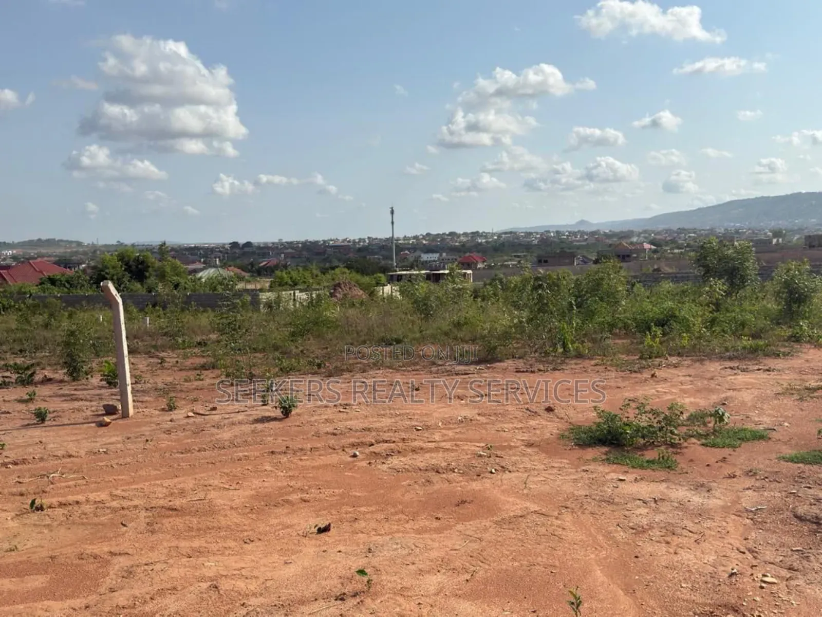 Acres of Demarced Tiled Land for Sale at Oyibi