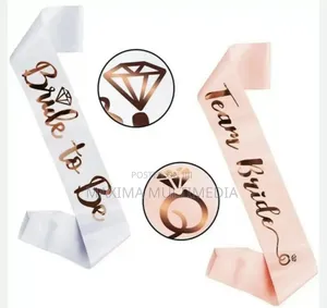 Bride To Be Sash