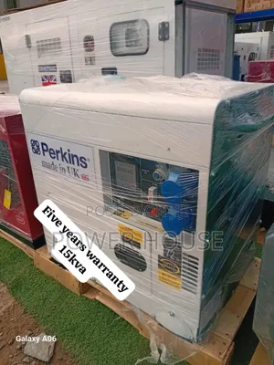 Portable 15kva 16500watts Diesel Silent Perkins