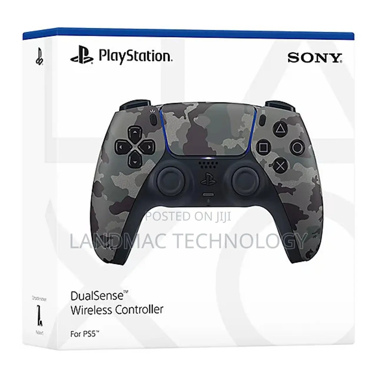 Playstation 5 Dualsense Wireless Controller - Gray Camouflag