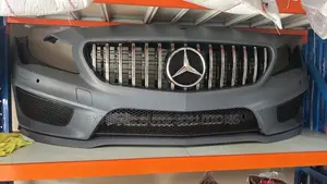 Mercedes Benz Cla 2016 Complete Front Bumper
