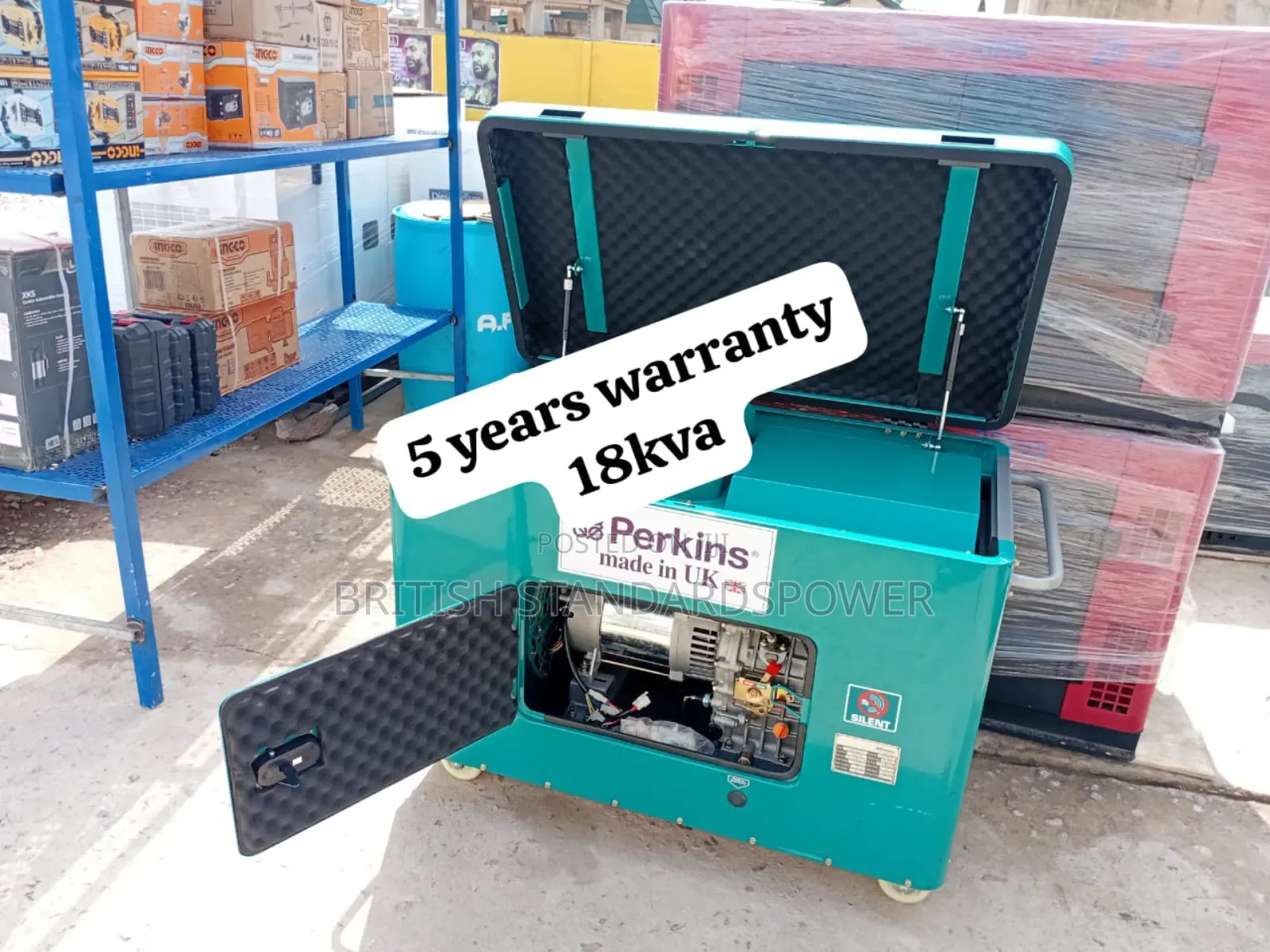 Approved and Effective 18kva Silent Diesel Generator