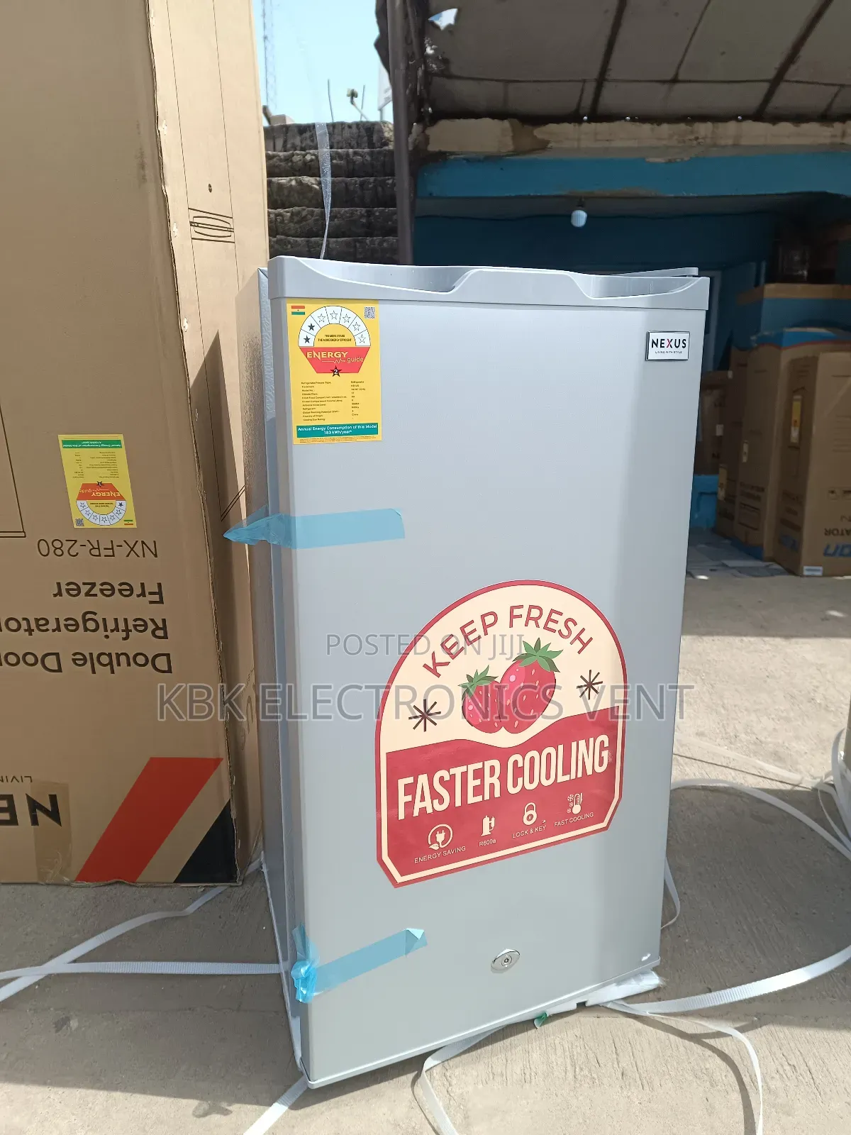 Nexus 89ltr Single Door Table Top Fridge