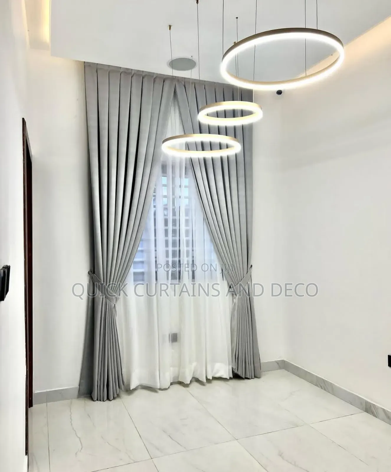 Quick Curtains and Installation