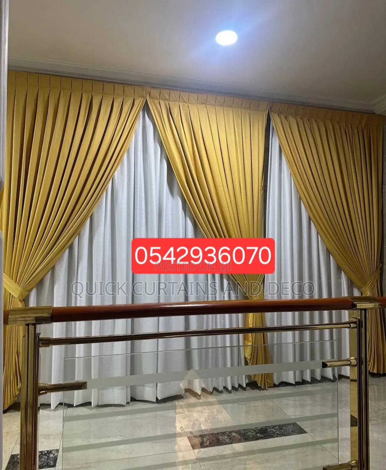 Quick Curtains and Decorations