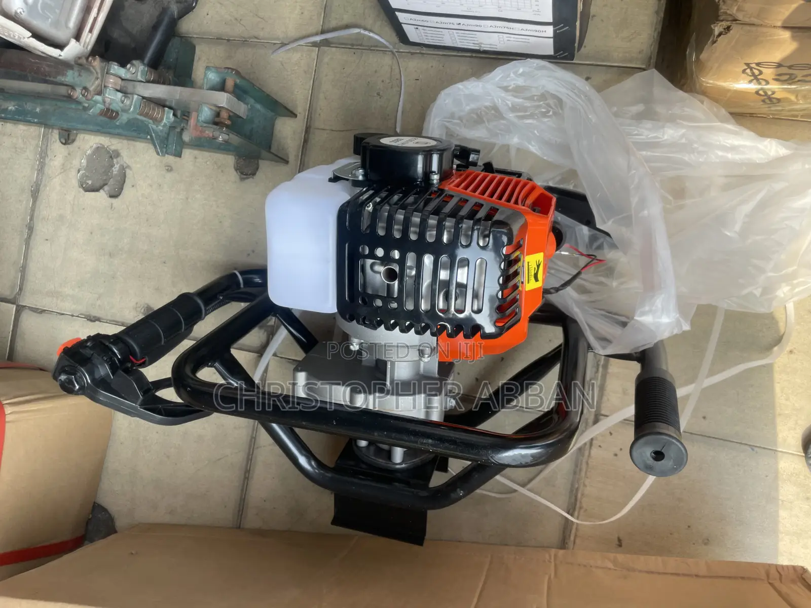 52cc Earth Auger With 3 Bits
