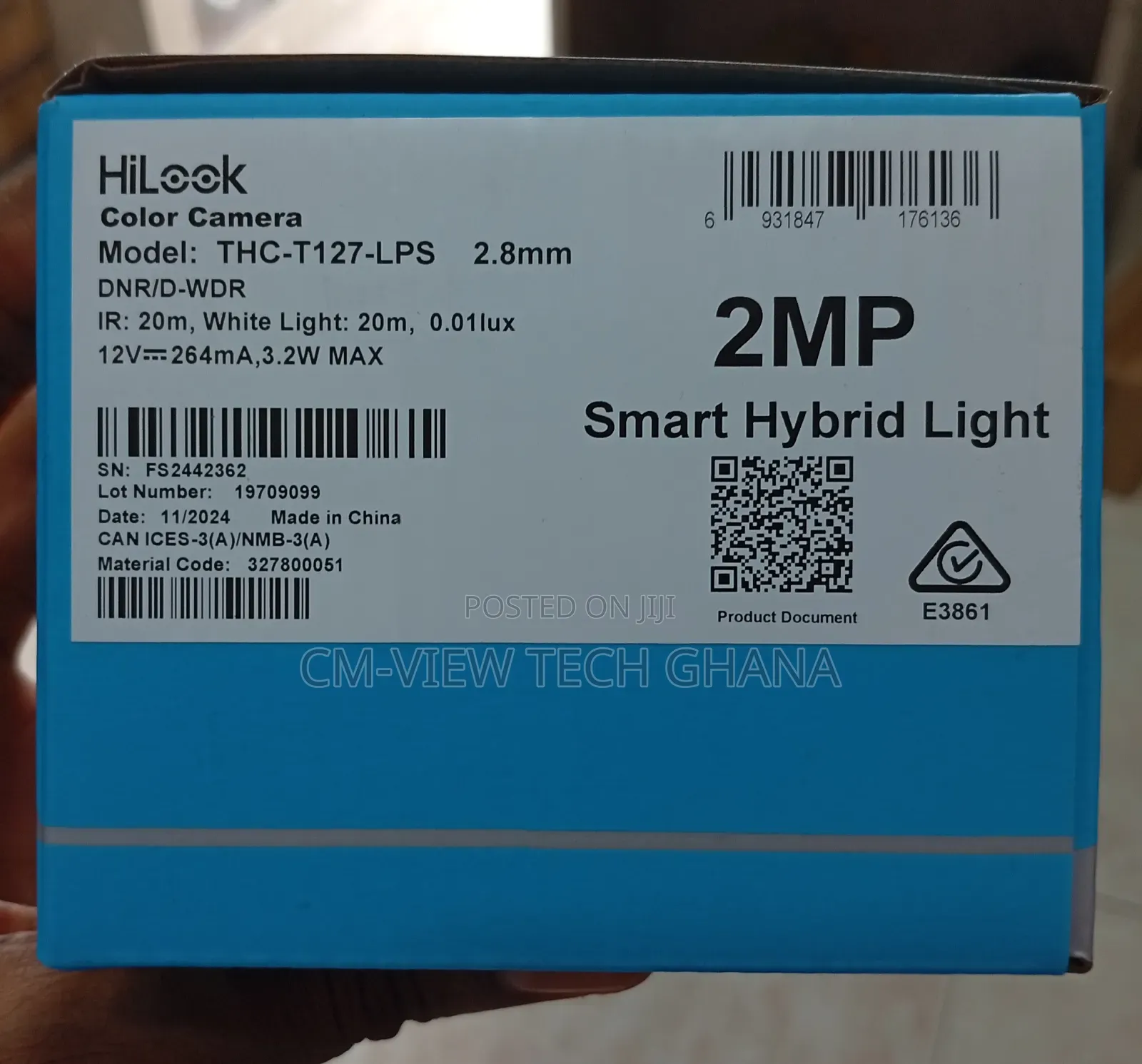 Hilook 2mp Smart Hybrid Light Indoor/Dome Camera