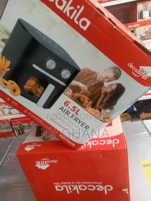 Transparent Glass Decakila Air Fryer 6.5l Set