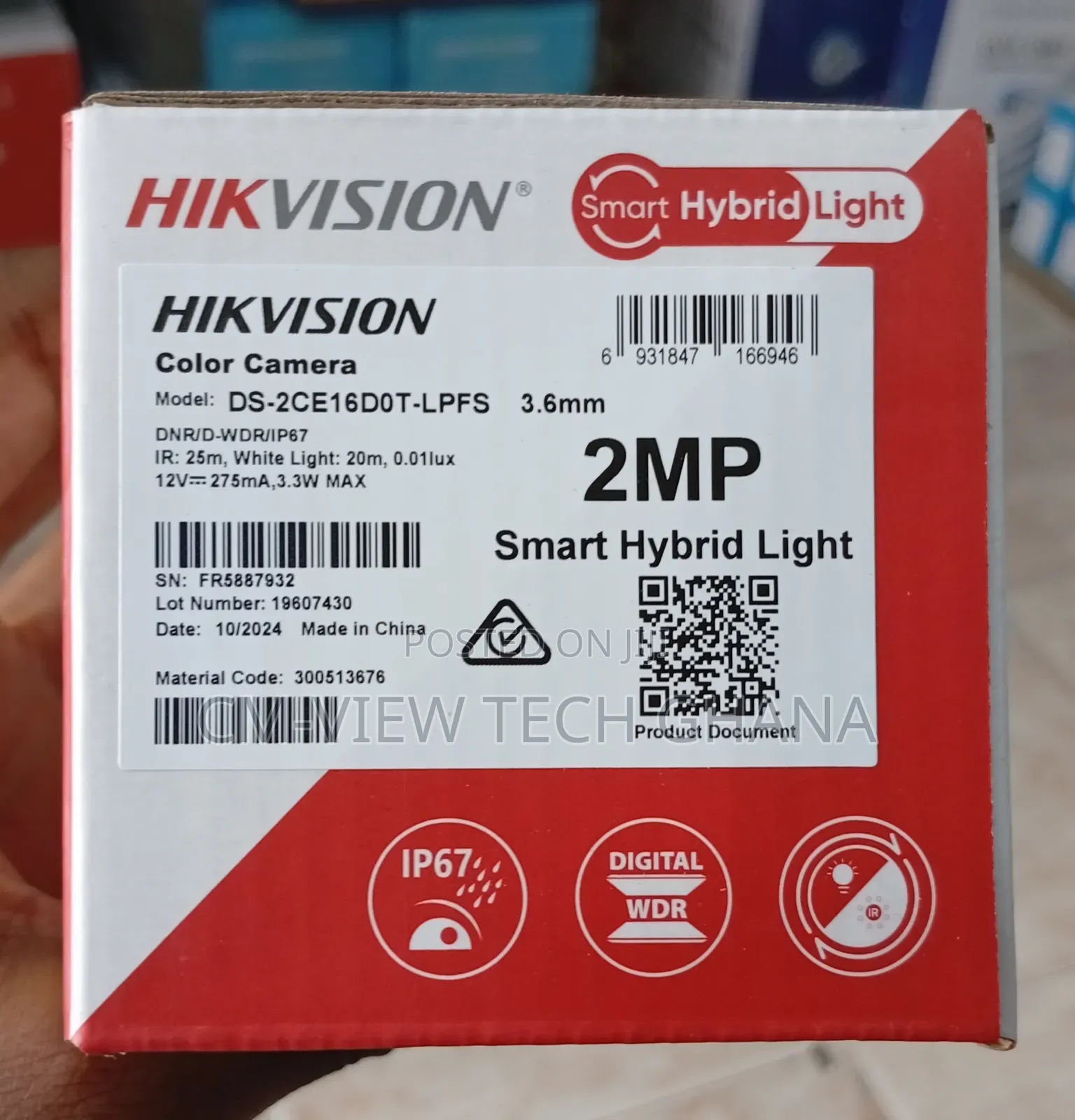 2mp Smart Hybrid Light Bullet Analogue Camera