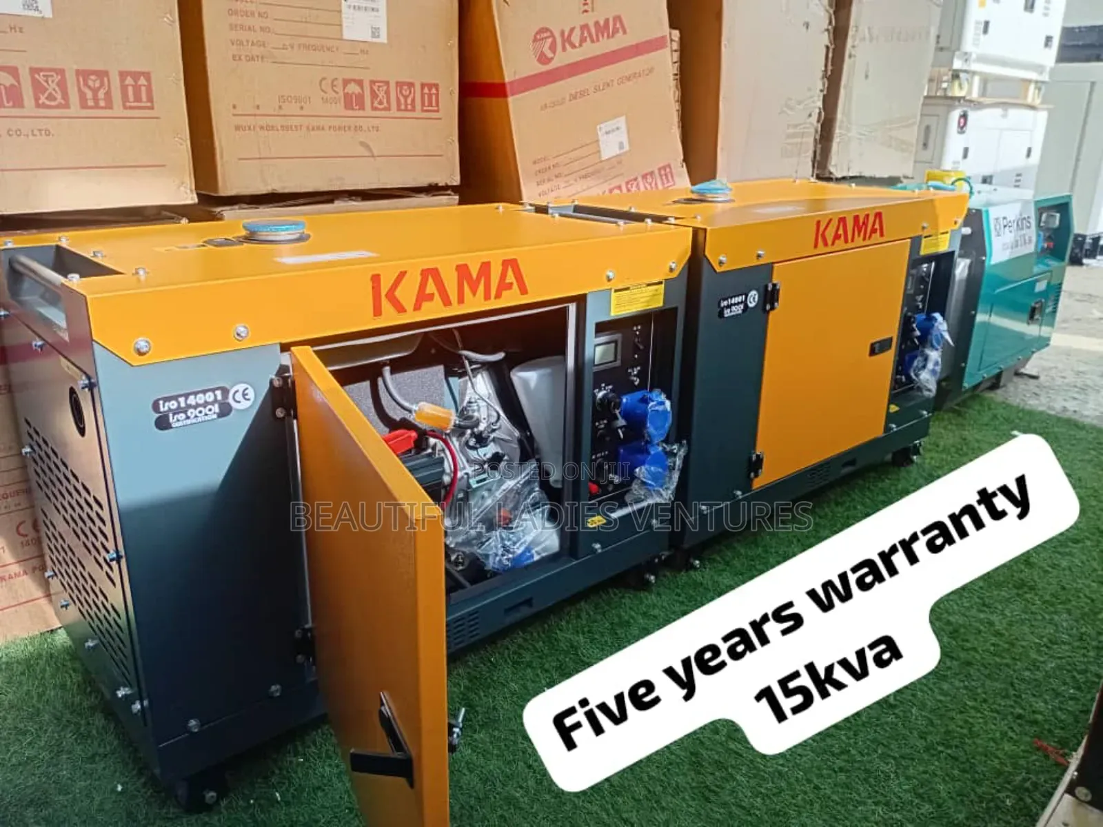Full Bodied 15kw Kama Generator 15kw Diesel Kama