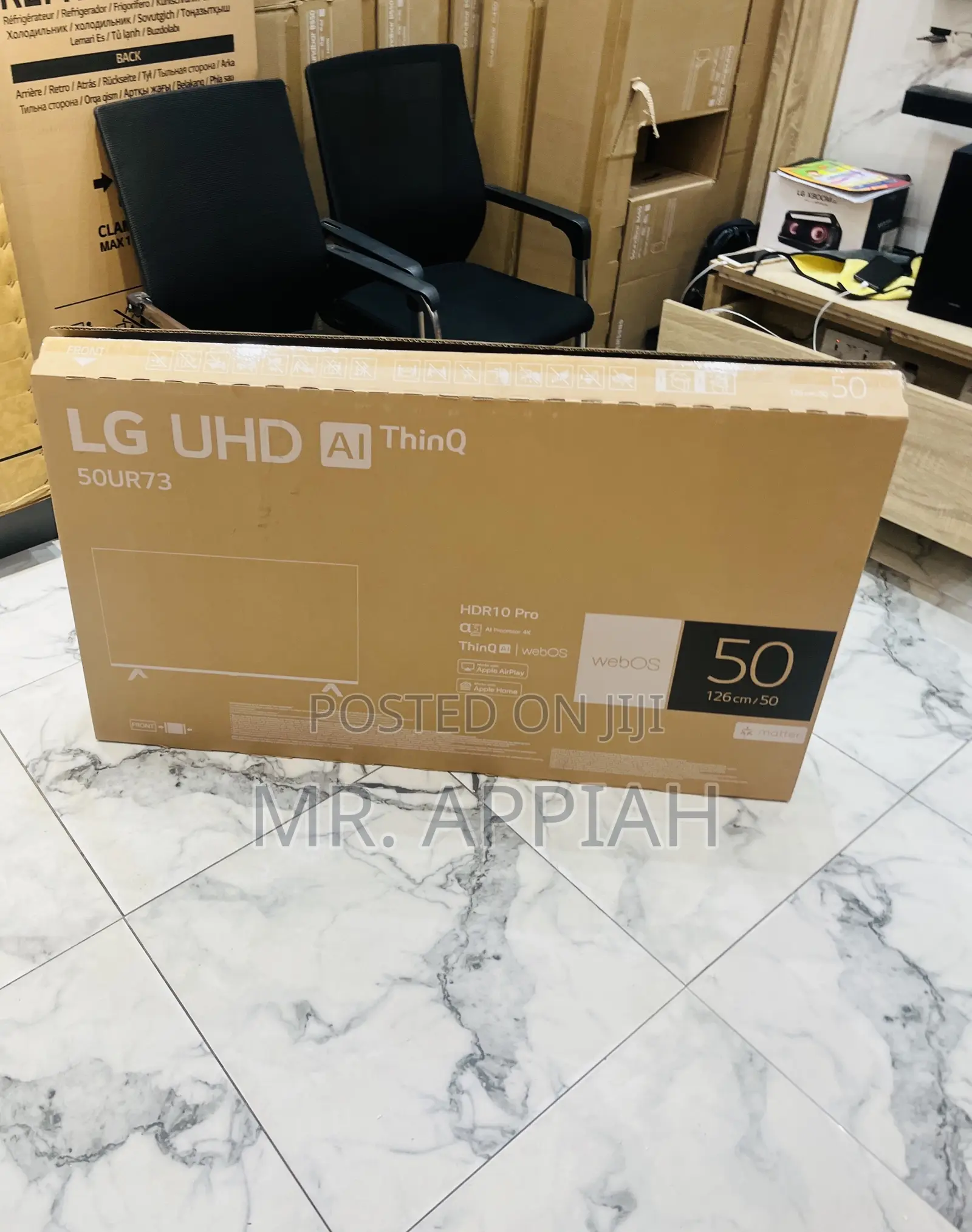 Well Built Lg55ur8000 55” Uhd Smart Screen Tv(Black).