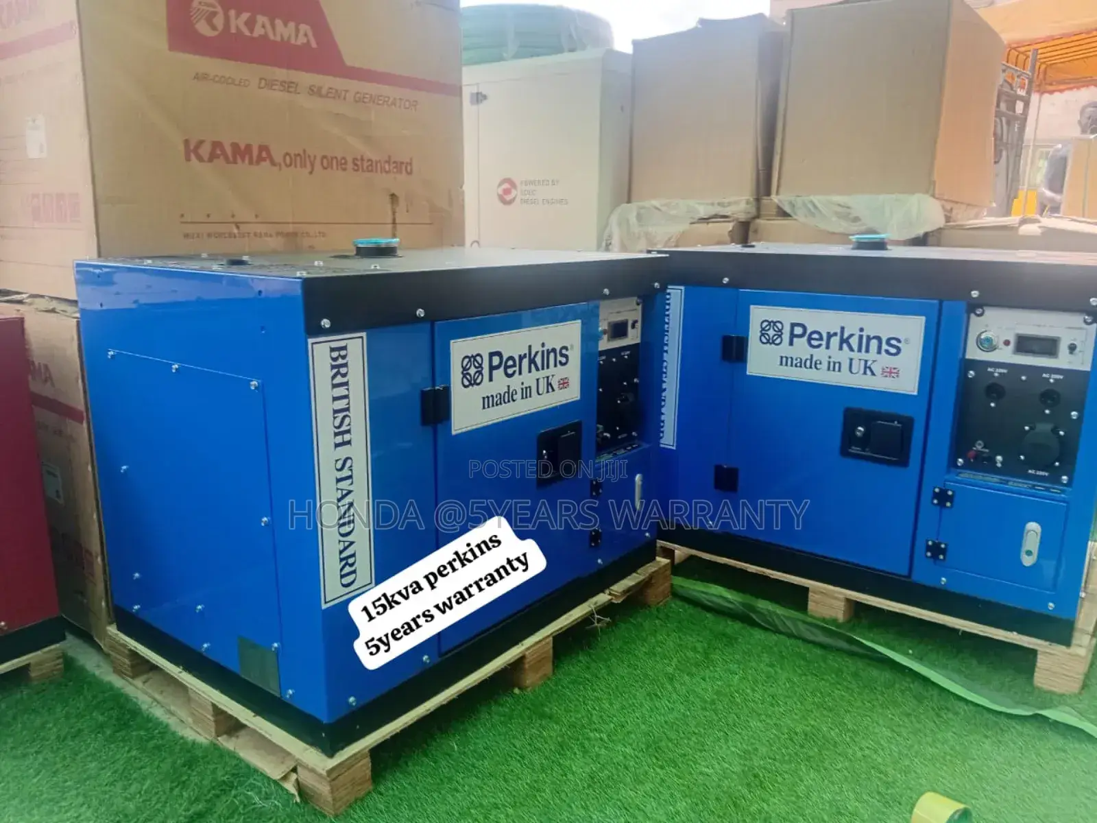 The Energy Nook 15kva 16500watt Perkins Generator 15kva
