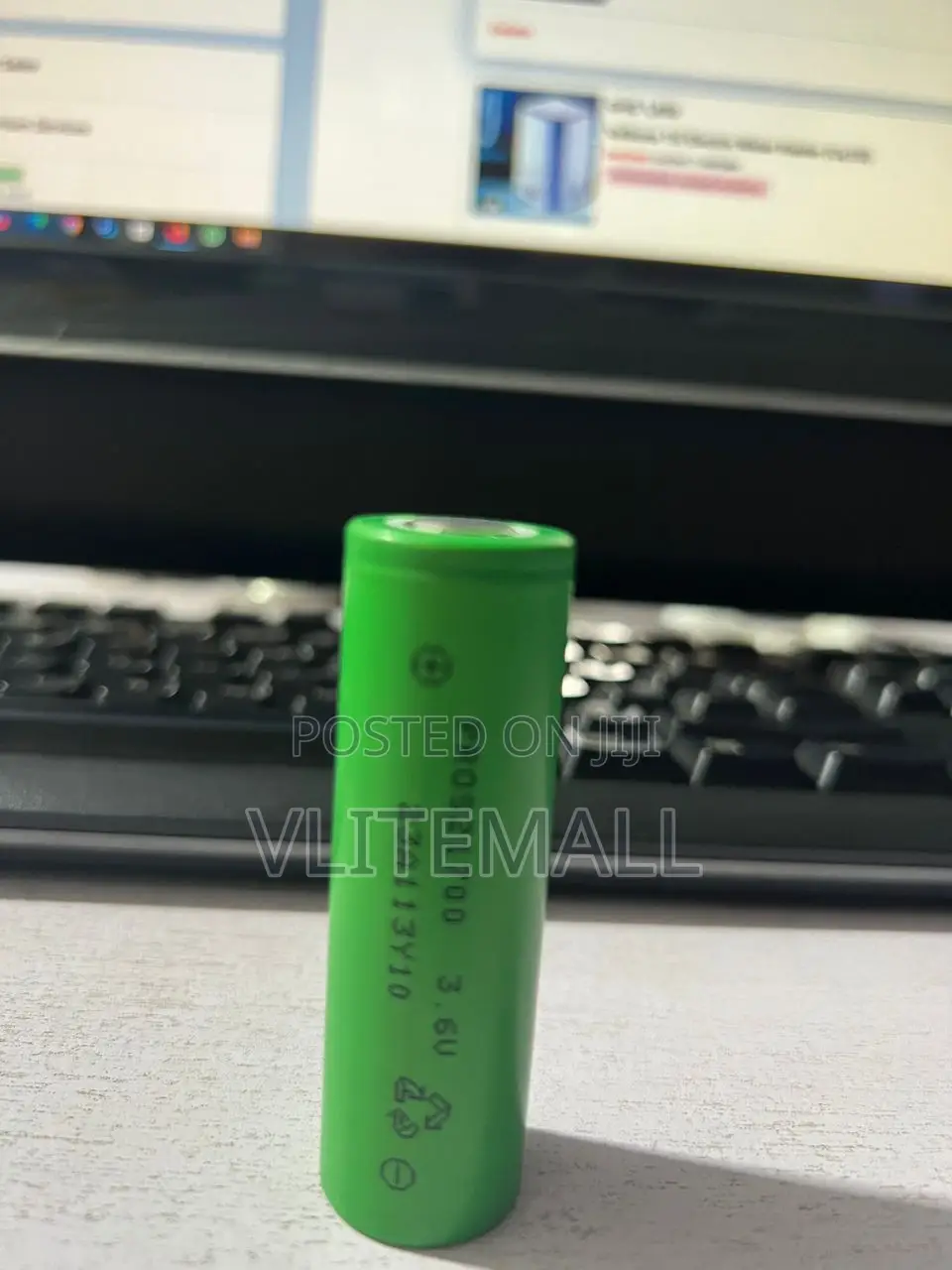 Rechargeable 3.6v 18650 Battery for Solar CCTV Camera, Light