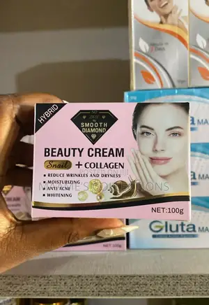Smooth Diamond Beauty Cream ( Snail + Collagen) Face Cream
