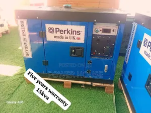 Gendiesel 15kva 16500watts Diesel Perkins Generator
