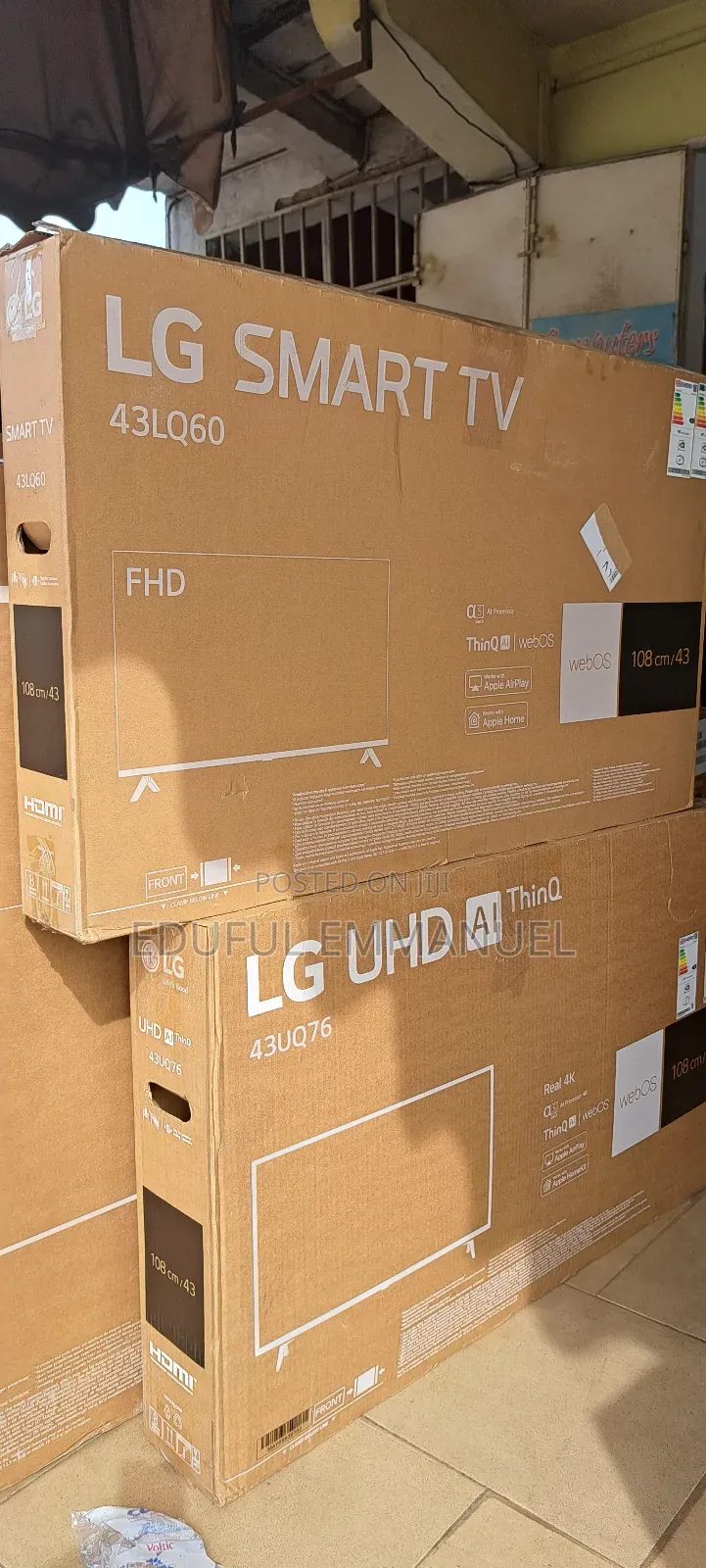 Lg 43" Smart FHD HDR Netflix Youtube Bluetooth Apple Airplay