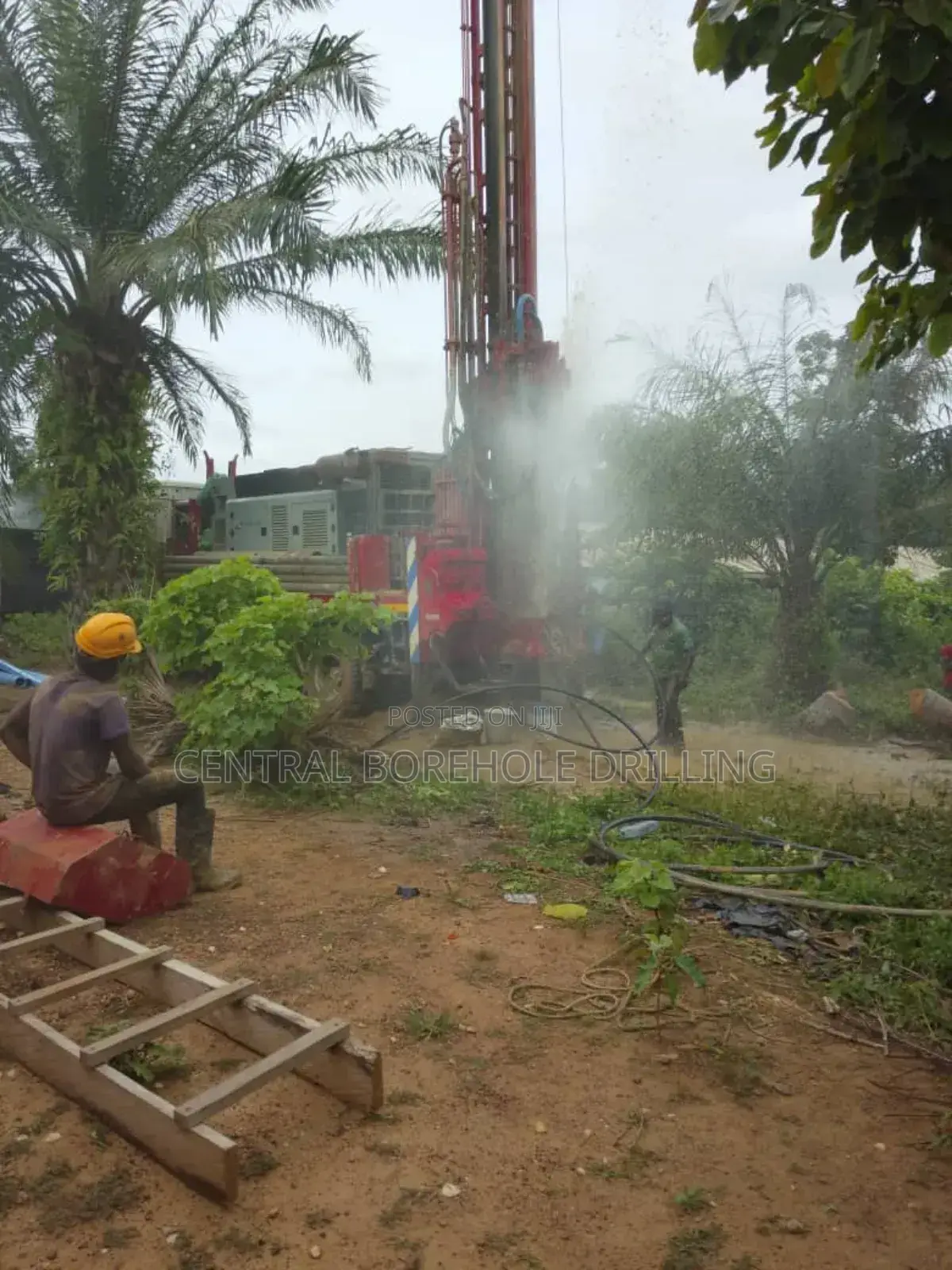 Bawjiase Borehole Drilling and Old Borehole Repair
