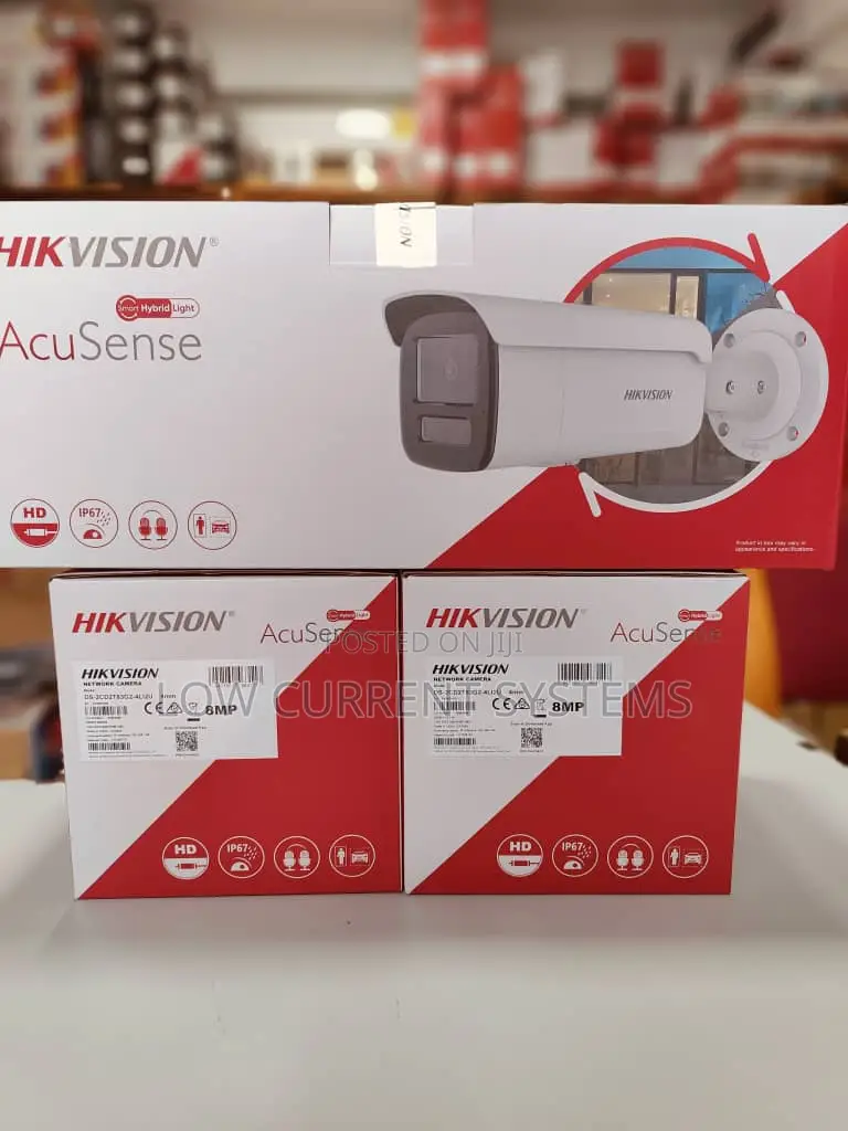 Hikvision 8mp Ip Network 80m Camera Audio Acusense 2cd2t83g2