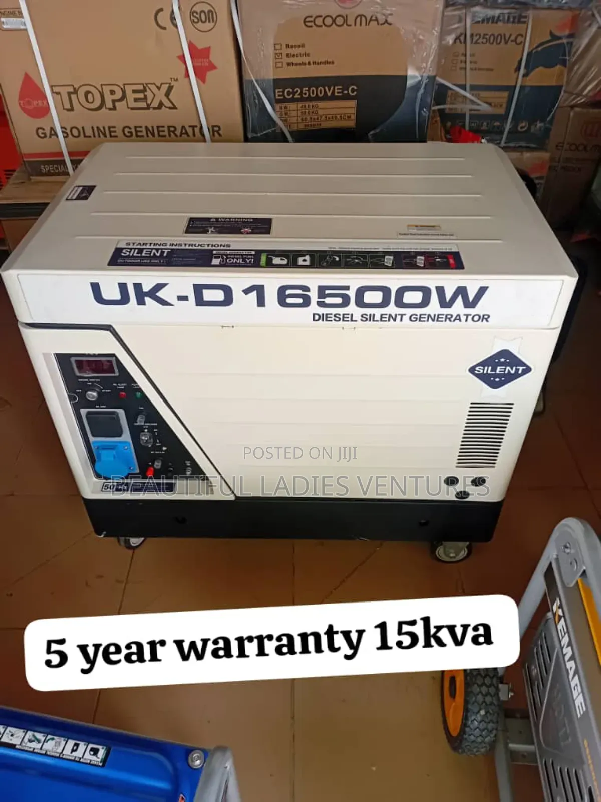 Gentle Start 15kva Uk-D Silent 15kva Genset Diesel Silent