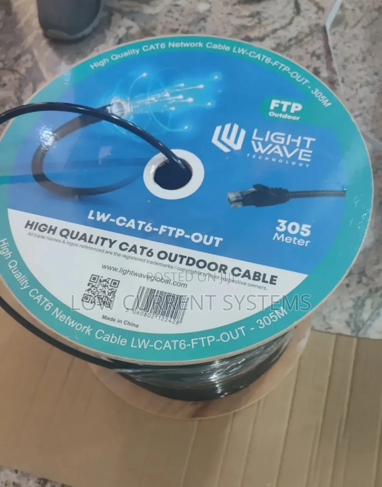 Network Cable Ftp Double Shielded Outdoor High Quality