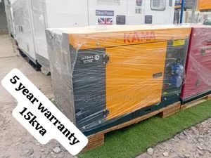 Polished Version 15kva 15000watts Kama Diesel Silent Genset