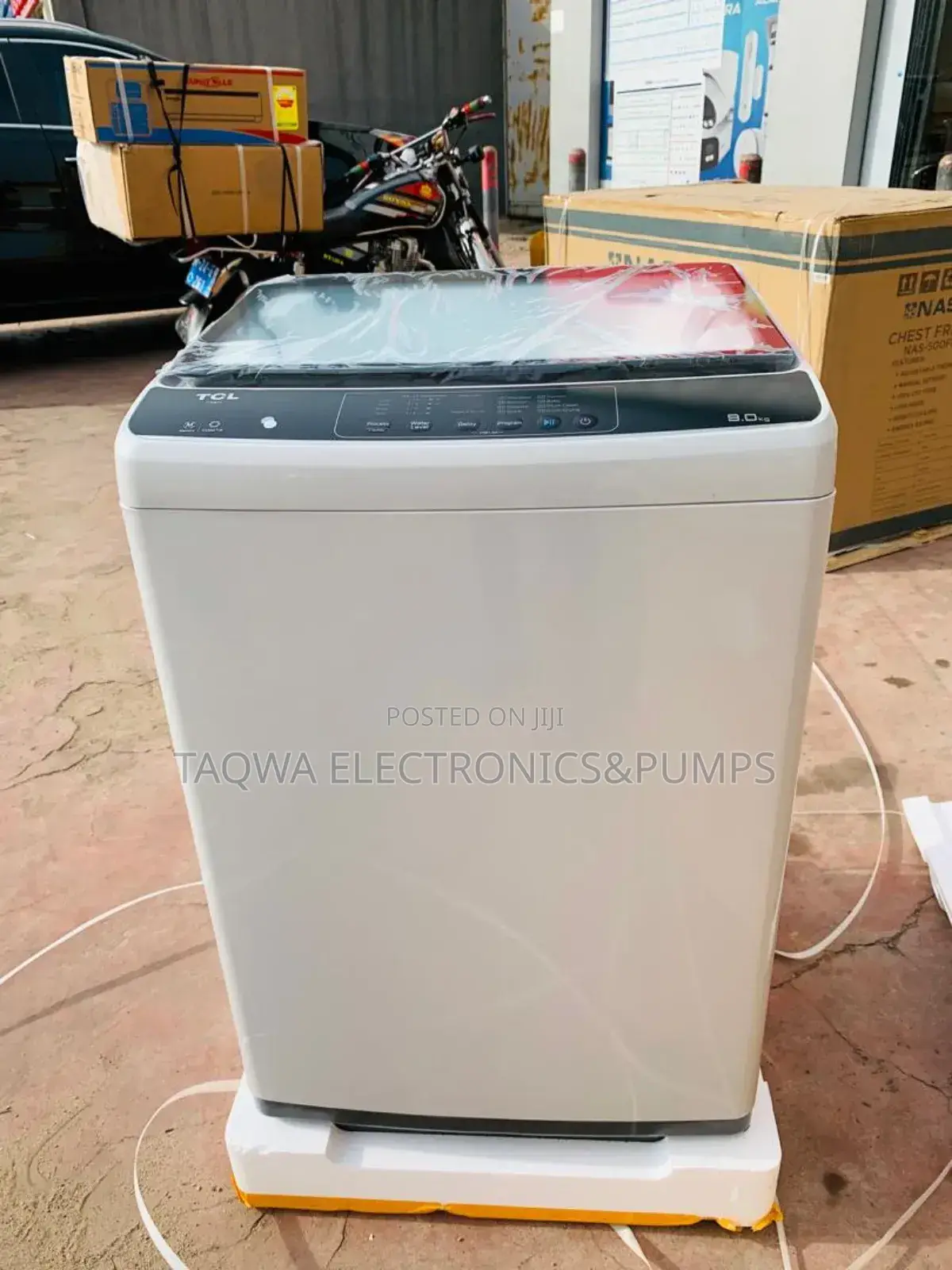 Powerful 9kg TCL Top Load Full Automatic Washing Machine