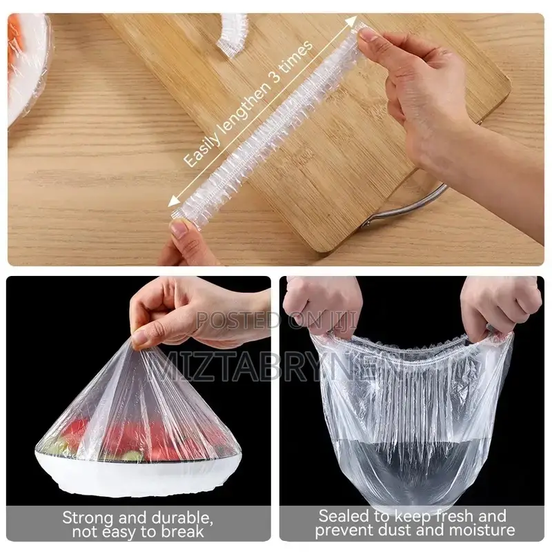 100 Food Wrap Covers
