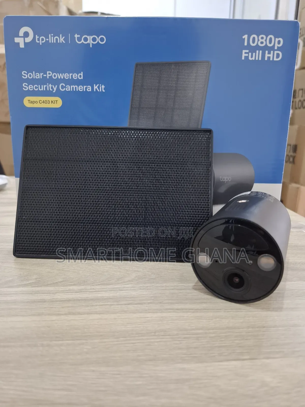Tapo C403 Solar Powered Wifi Security Camera Kit 1080p