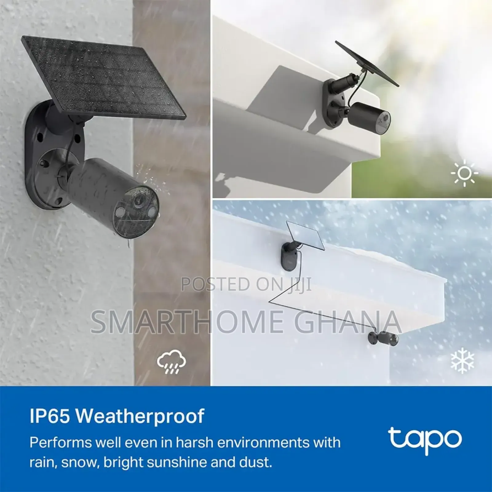 Tapo C403 Solar Powered Wifi Security Camera Kit 1080p