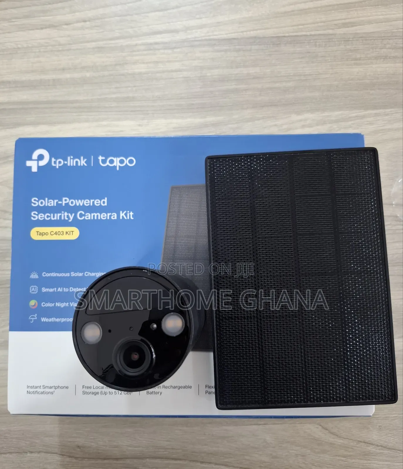 Tapo C403 Solar Powered Wifi Security Camera Kit 1080p